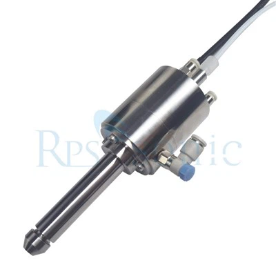 Jatkettu ultraäänisuihkusuutin